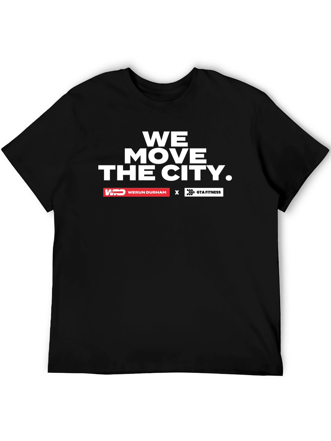 We Move The City Black Graphic T-Shirt