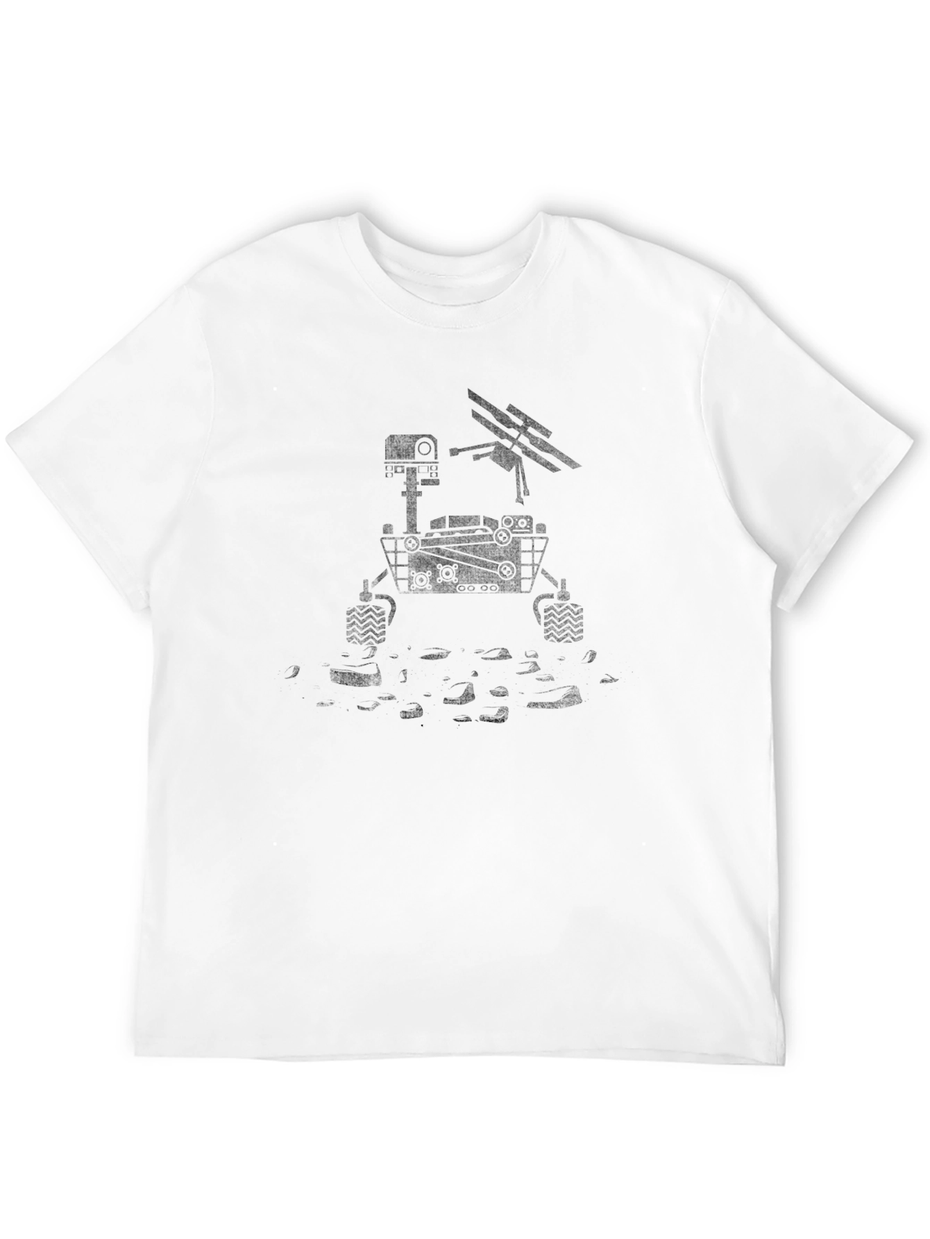 Mars Rover Graphic T-Shirt - Black