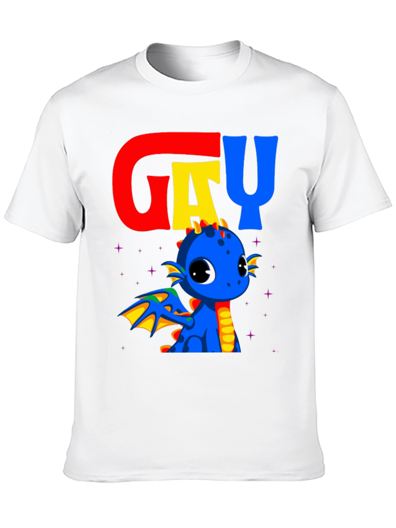 Gay Dragon Pride T-Shirt - Cute LGBTQ+ Apparel