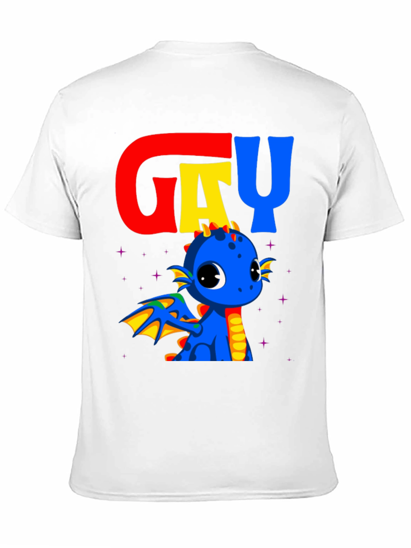 Gay Dragon Pride T-Shirt - Cute LGBTQ+ Apparel