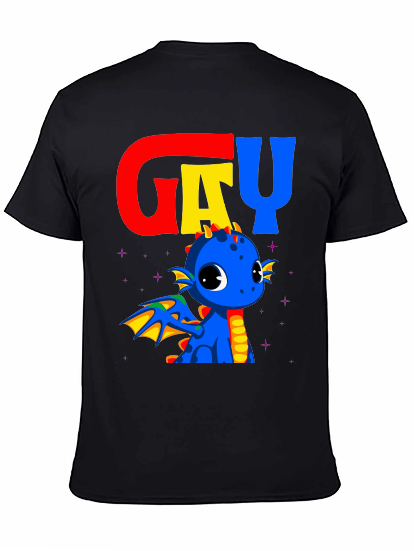 Gay Dragon Pride T-Shirt - Cute LGBTQ+ Apparel
