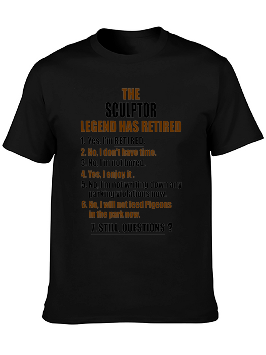 Sculptor Legend Retired Graphic T-Shirt