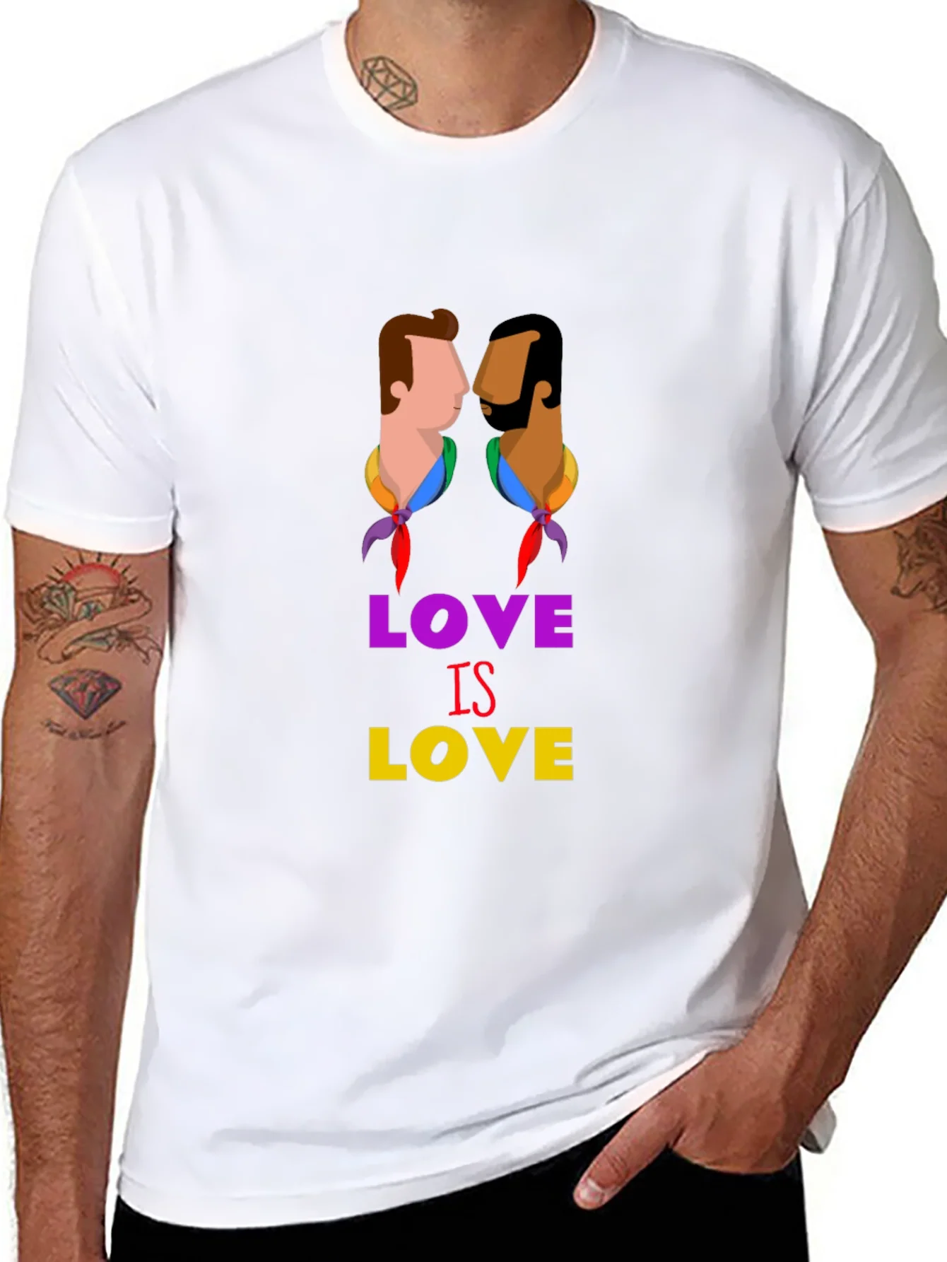 Love Is Love LGBTQ+ Pride T-Shirt