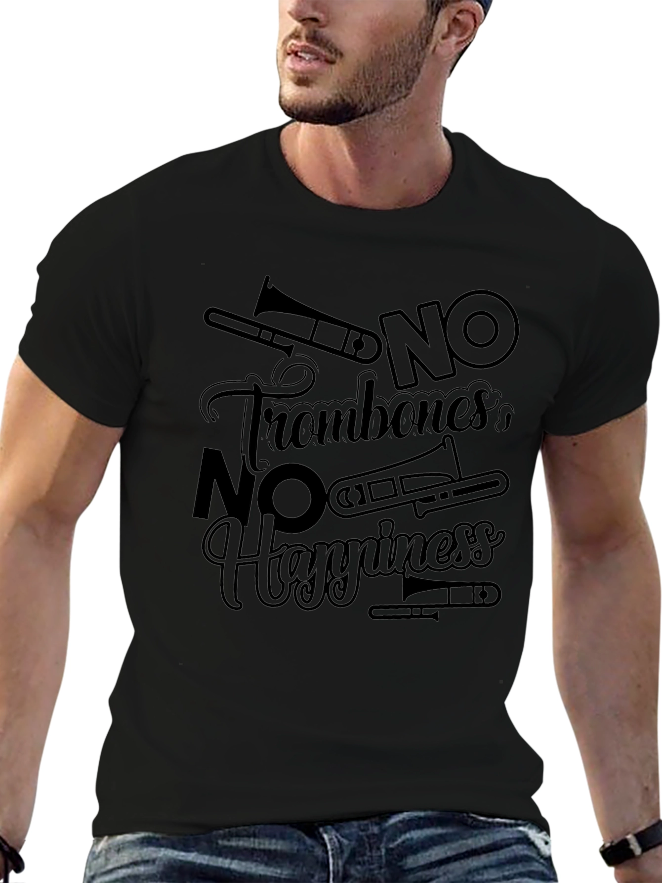 No Trombones No Happiness T-Shirt