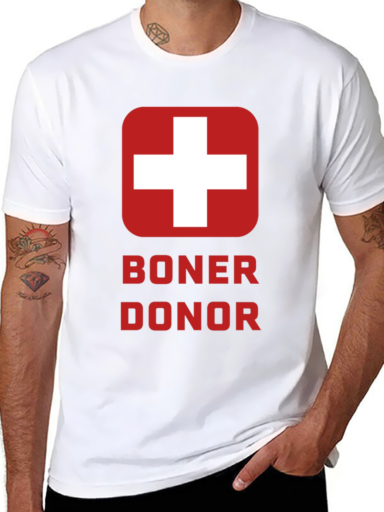 Boner Donor T-Shirt - Funny Graphic Tee