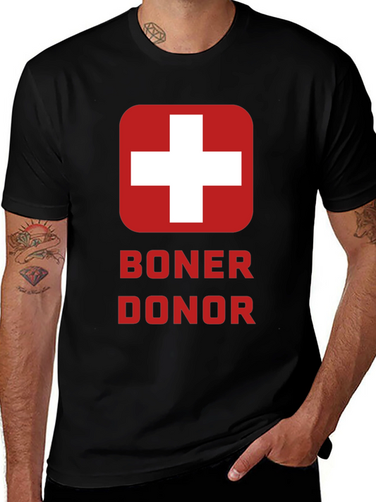 Boner Donor T-Shirt - Funny Graphic Tee