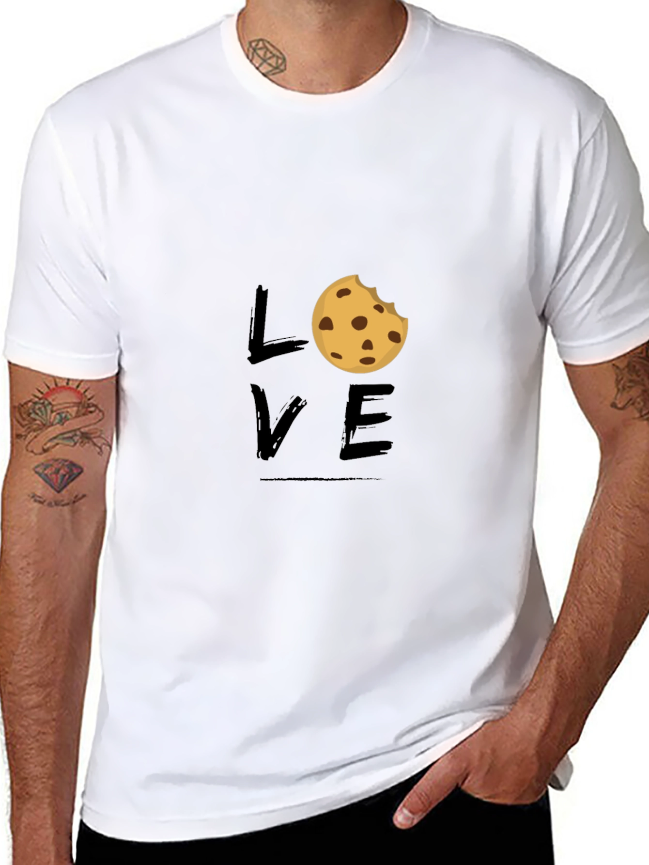 Love Cookie T-Shirt - Soft Cotton Tee