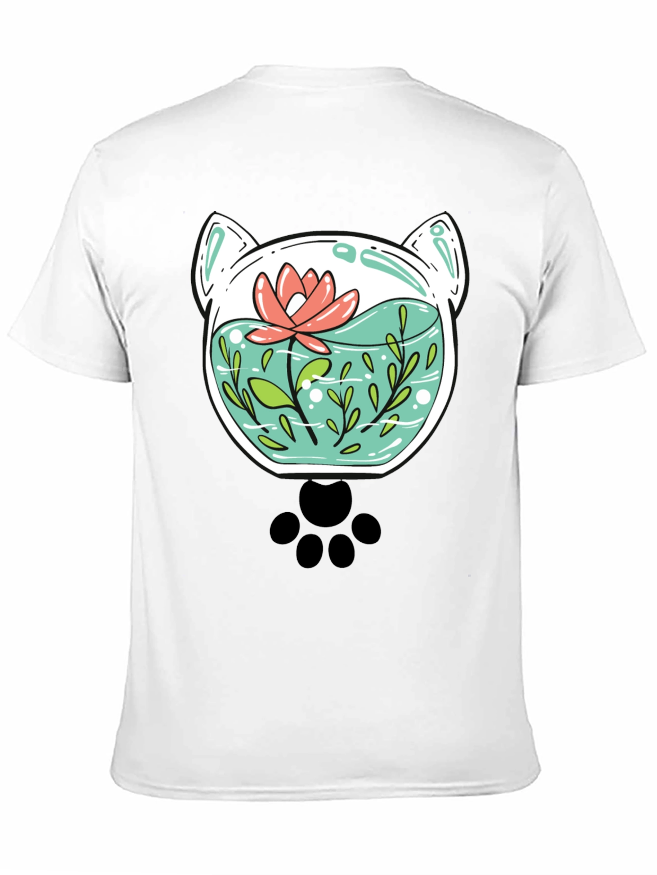 Cat Aquarium Graphic Tee