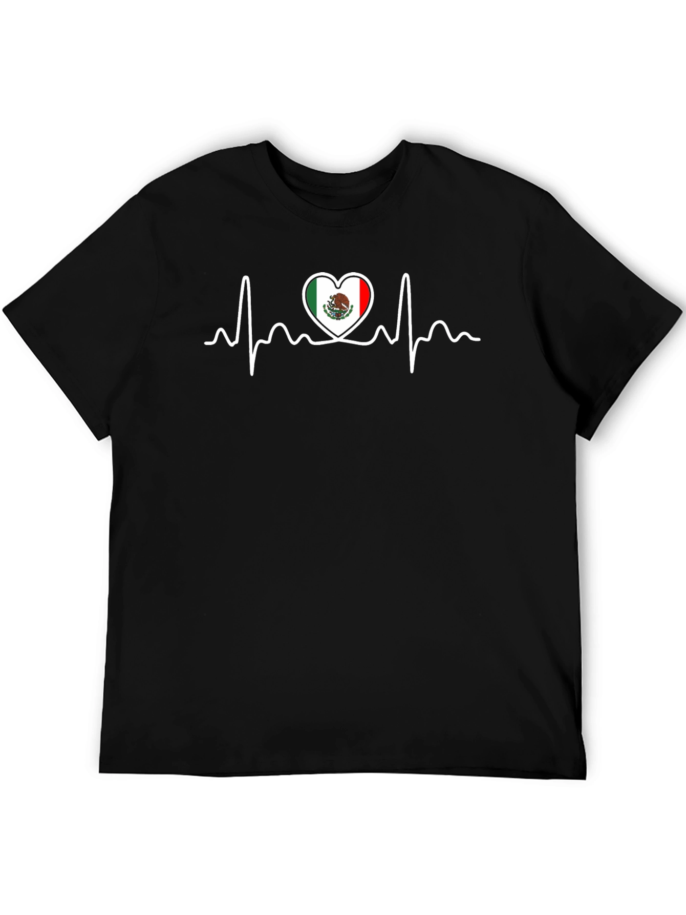 Mexico Heartbeat T-Shirt - Viva Mexico