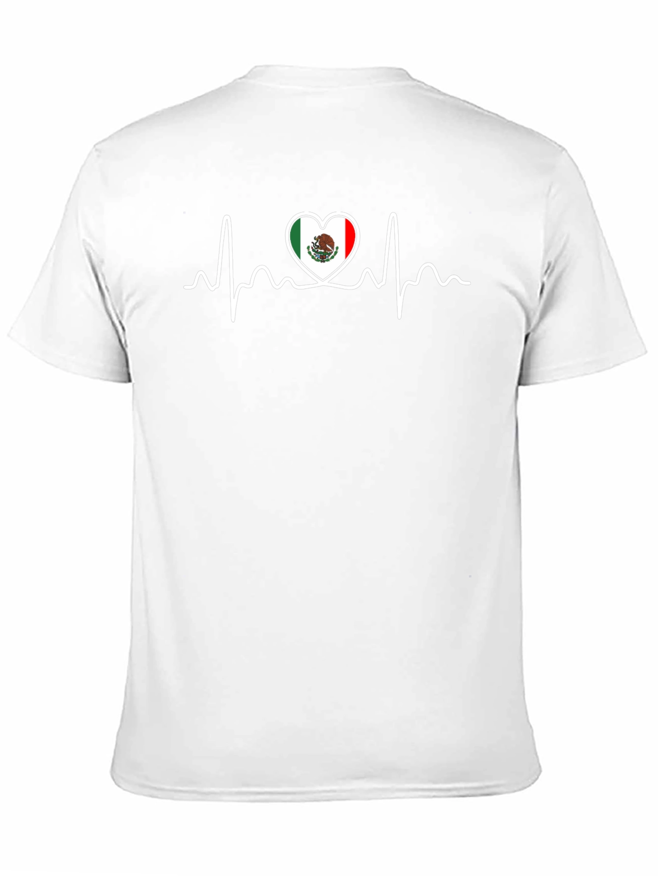 Mexico Heartbeat T-Shirt - Viva Mexico