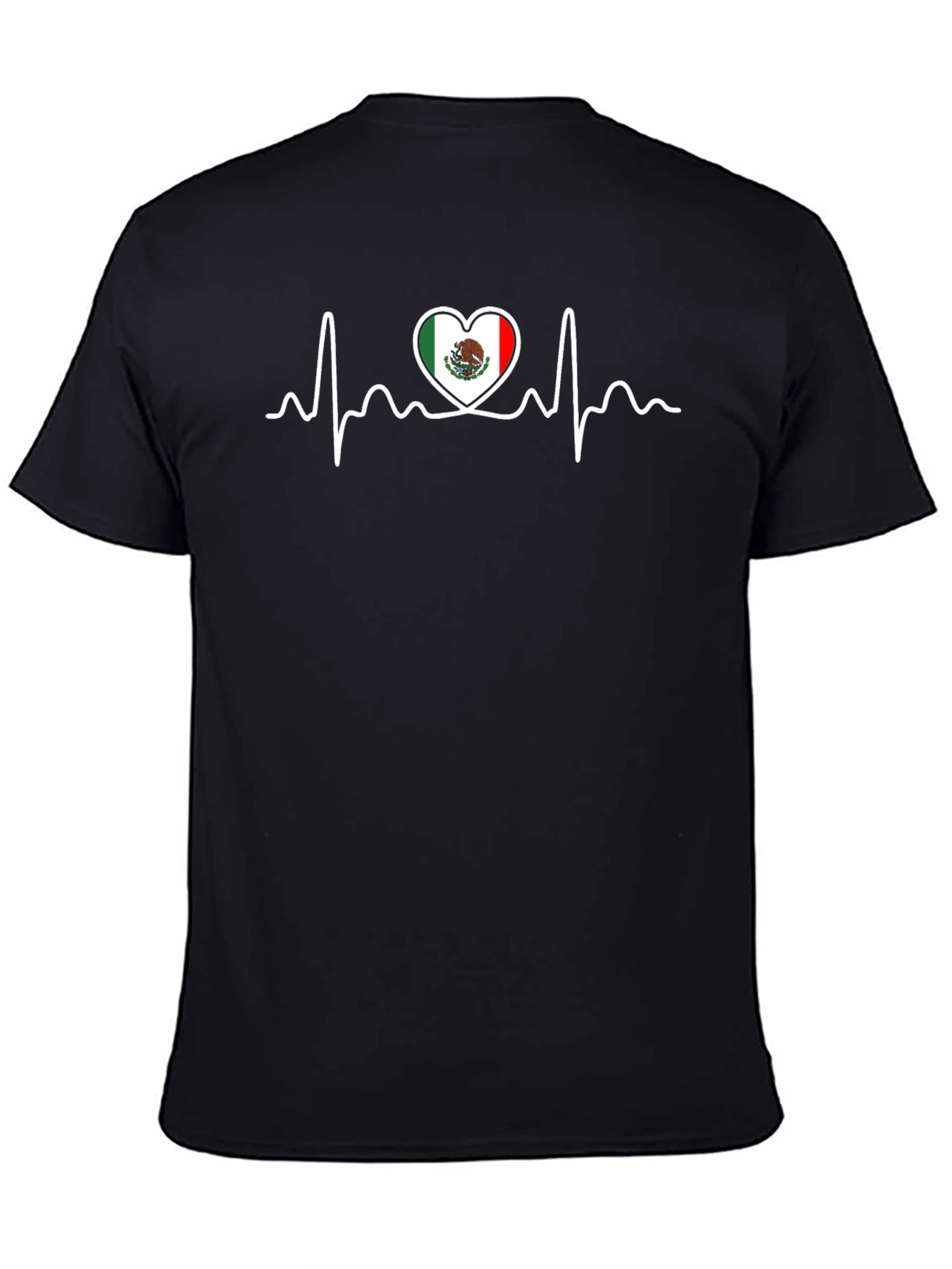 Mexico Heartbeat T-Shirt - Viva Mexico