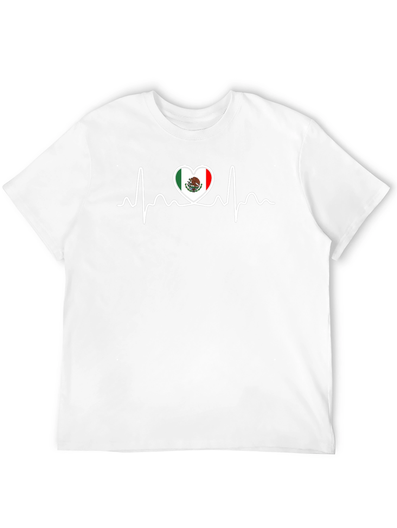 Mexico Heartbeat T-Shirt - Viva Mexico