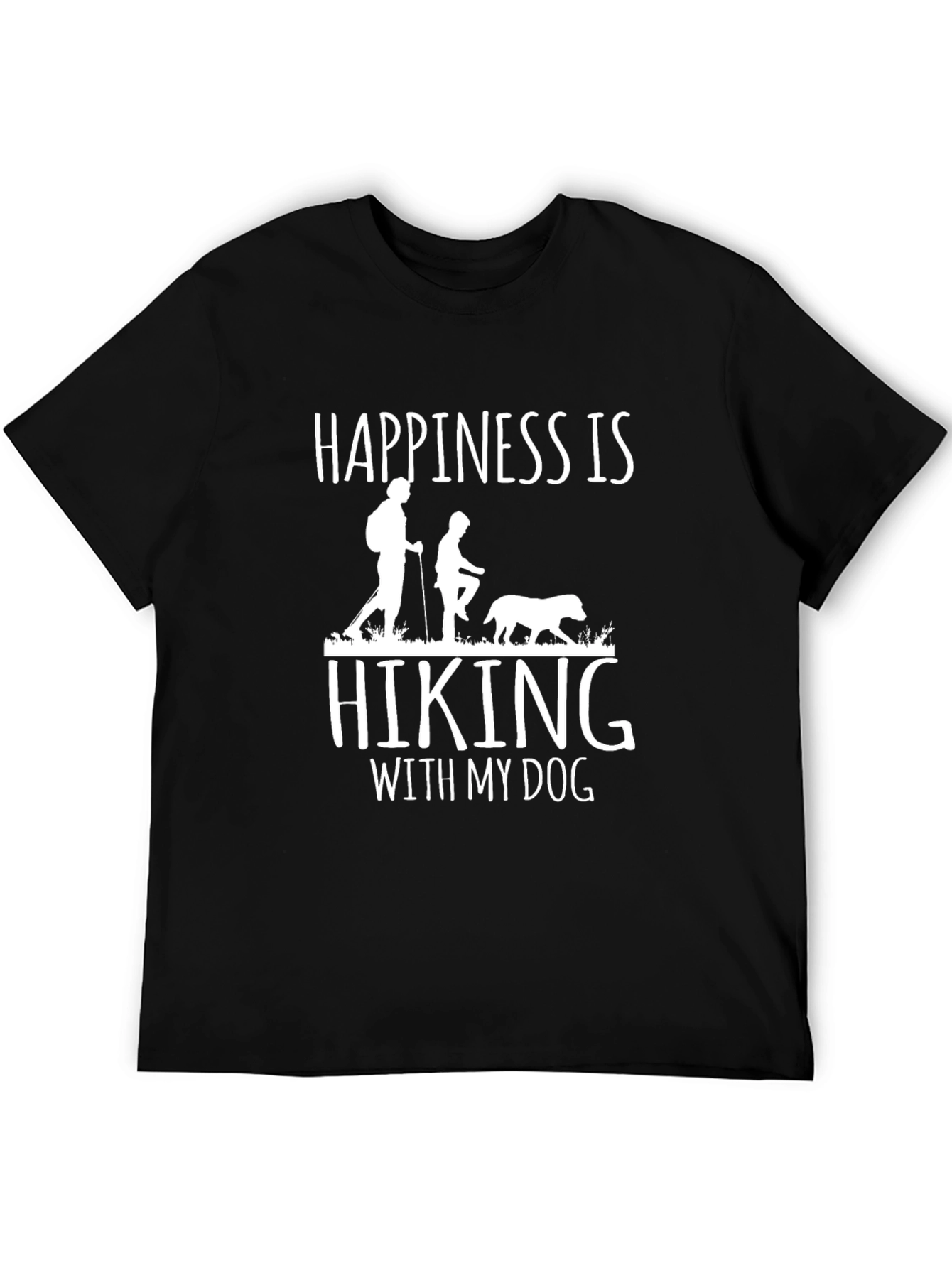 Happiness Hiking Dog T-Shirt