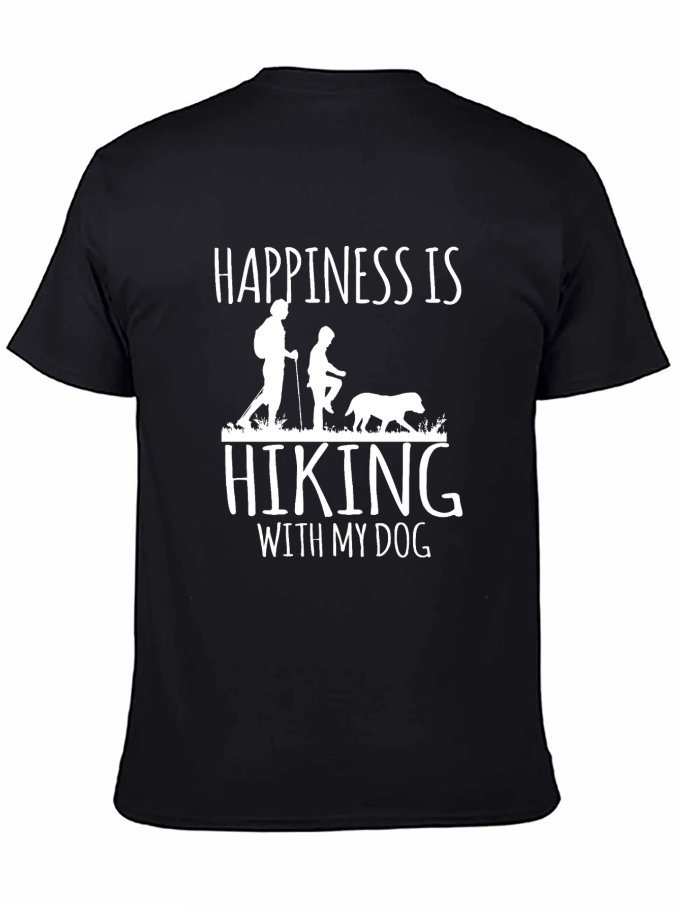 Happiness Hiking Dog T-Shirt