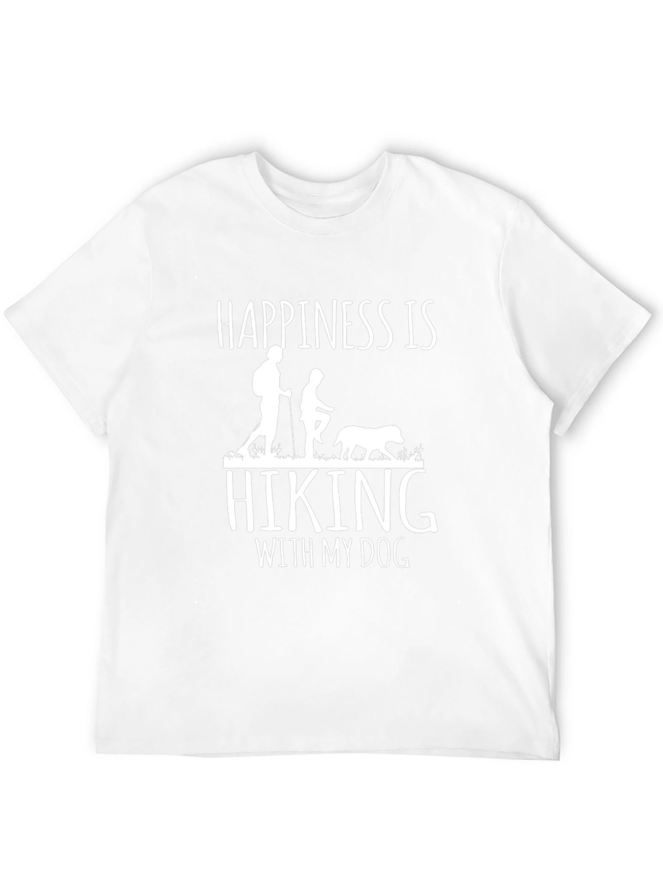 Happiness Hiking Dog T-Shirt