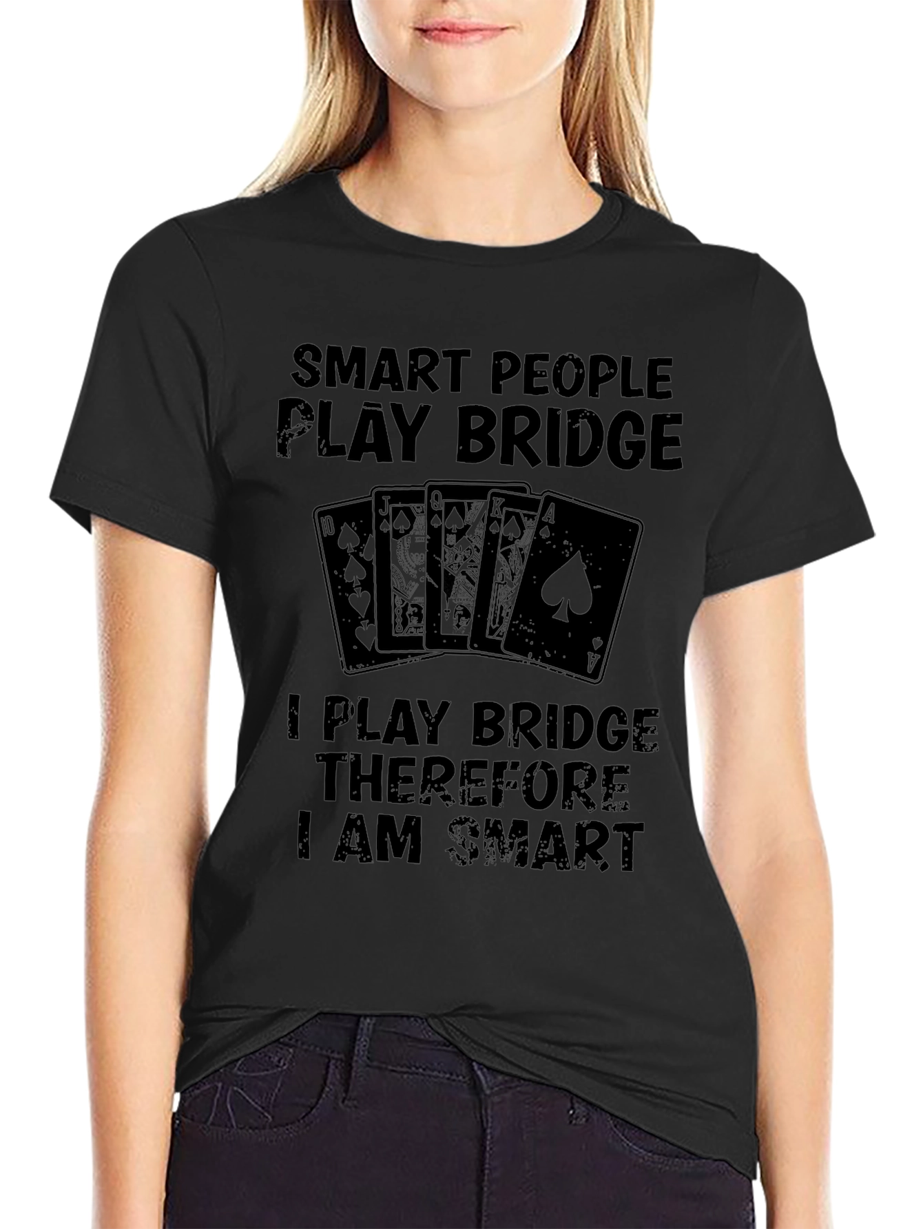 Smart People Play Bridge T-Shirt