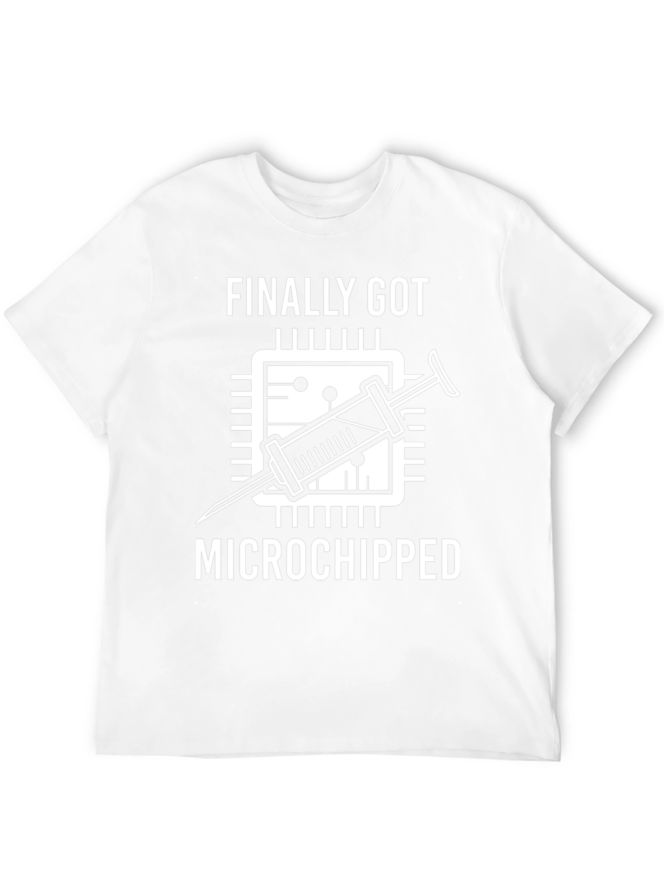 Microchipped Funny T-Shirt