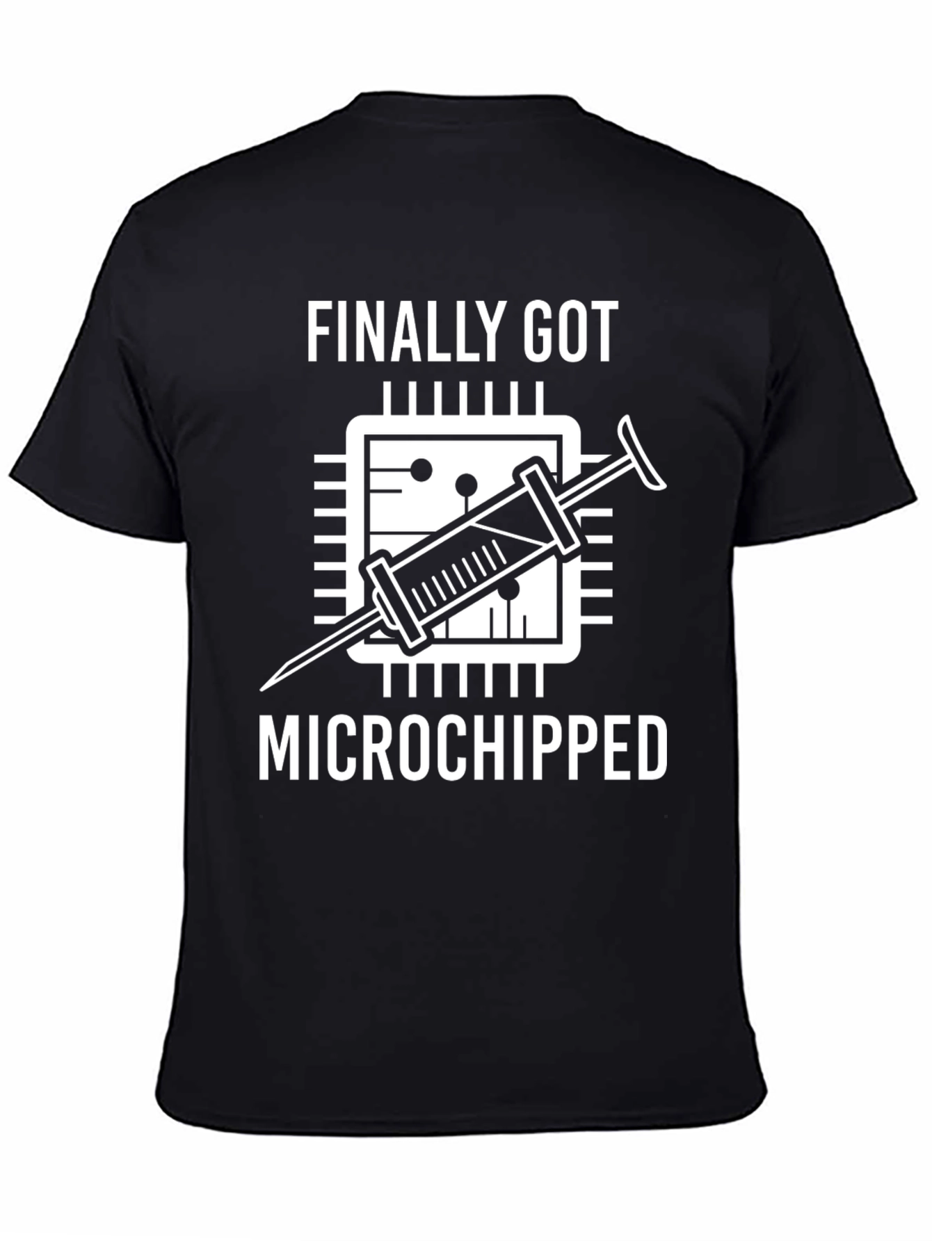 Microchipped Funny T-Shirt