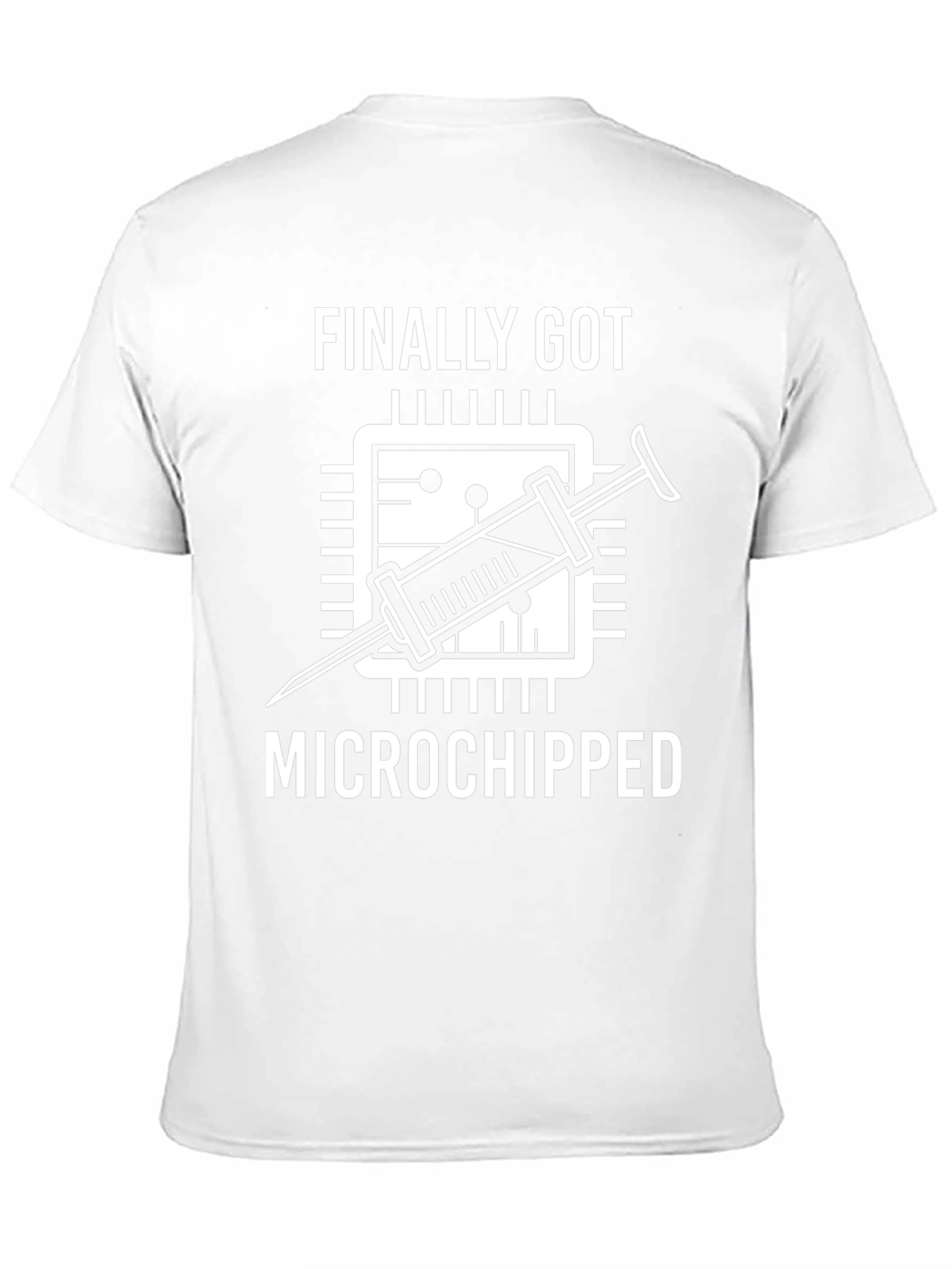 Microchipped Funny T-Shirt