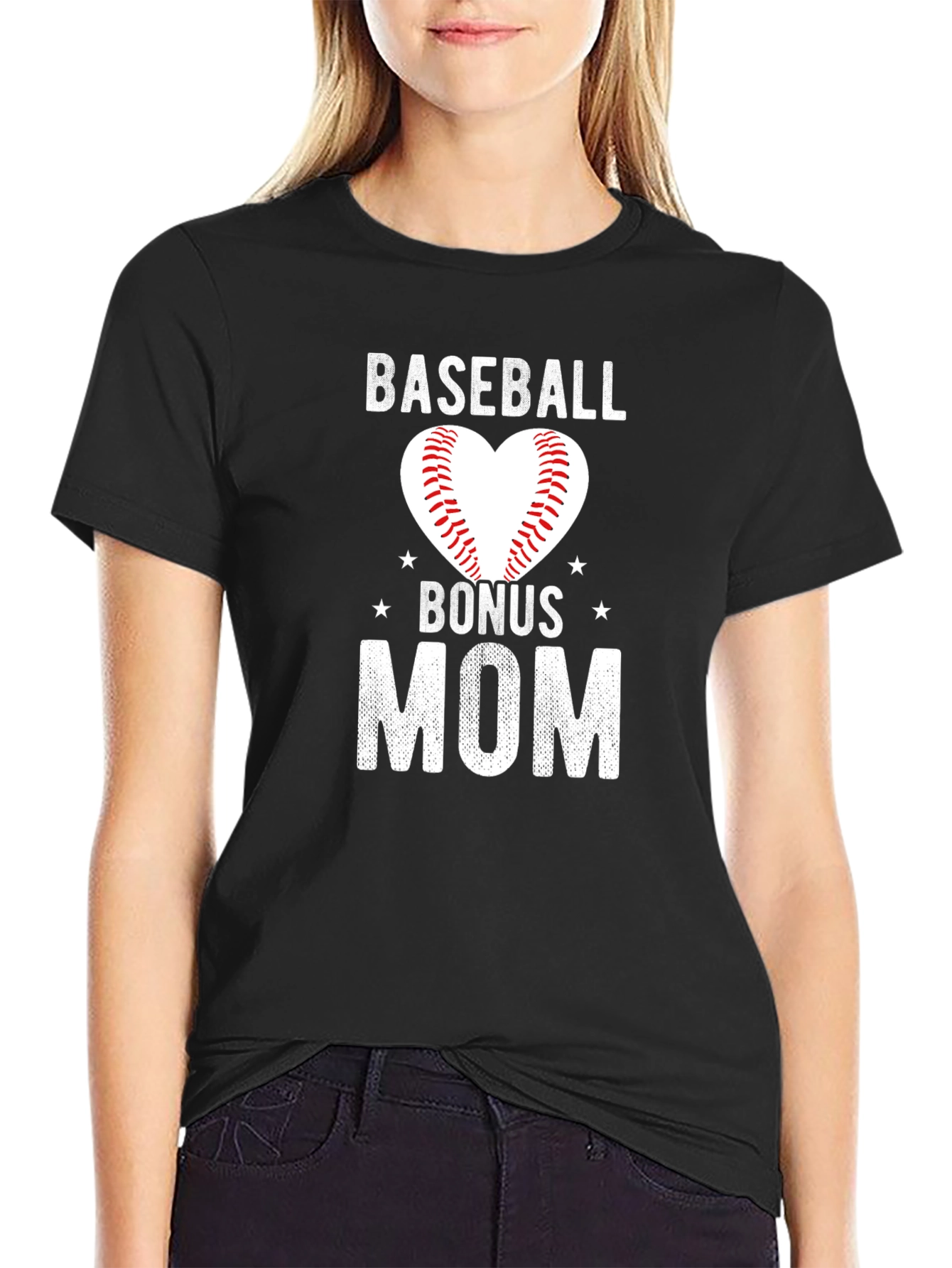 Baseball Bonus Mom T-Shirt