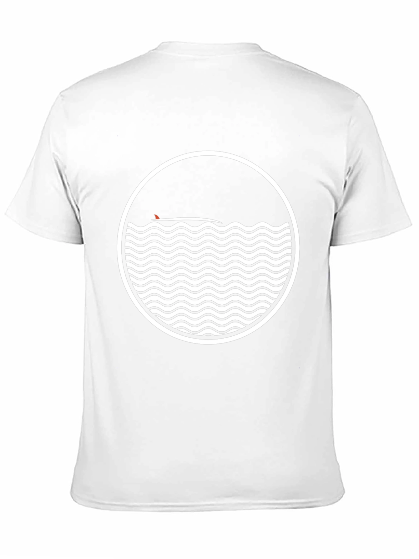 Surfing Wave Graphic Tee - Black