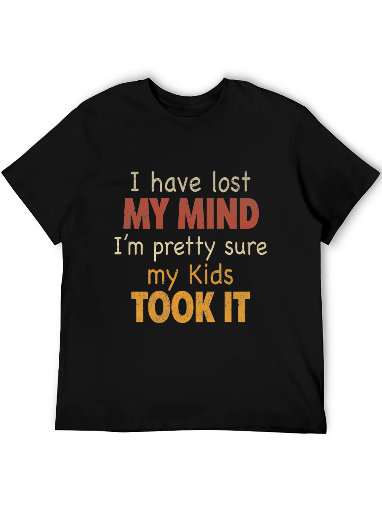 Lost My Mind Kids T-Shirt: Funny Novelty Graphic Tee
