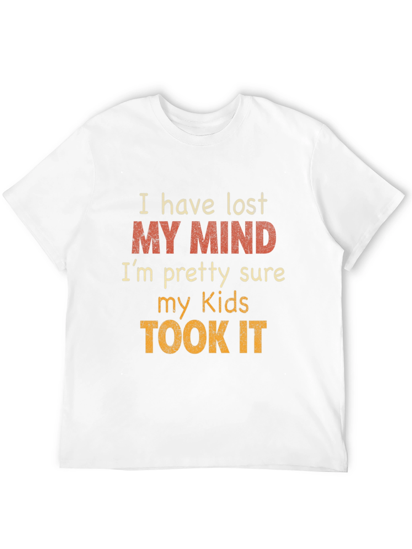 Lost My Mind Kids T-Shirt: Funny Novelty Graphic Tee
