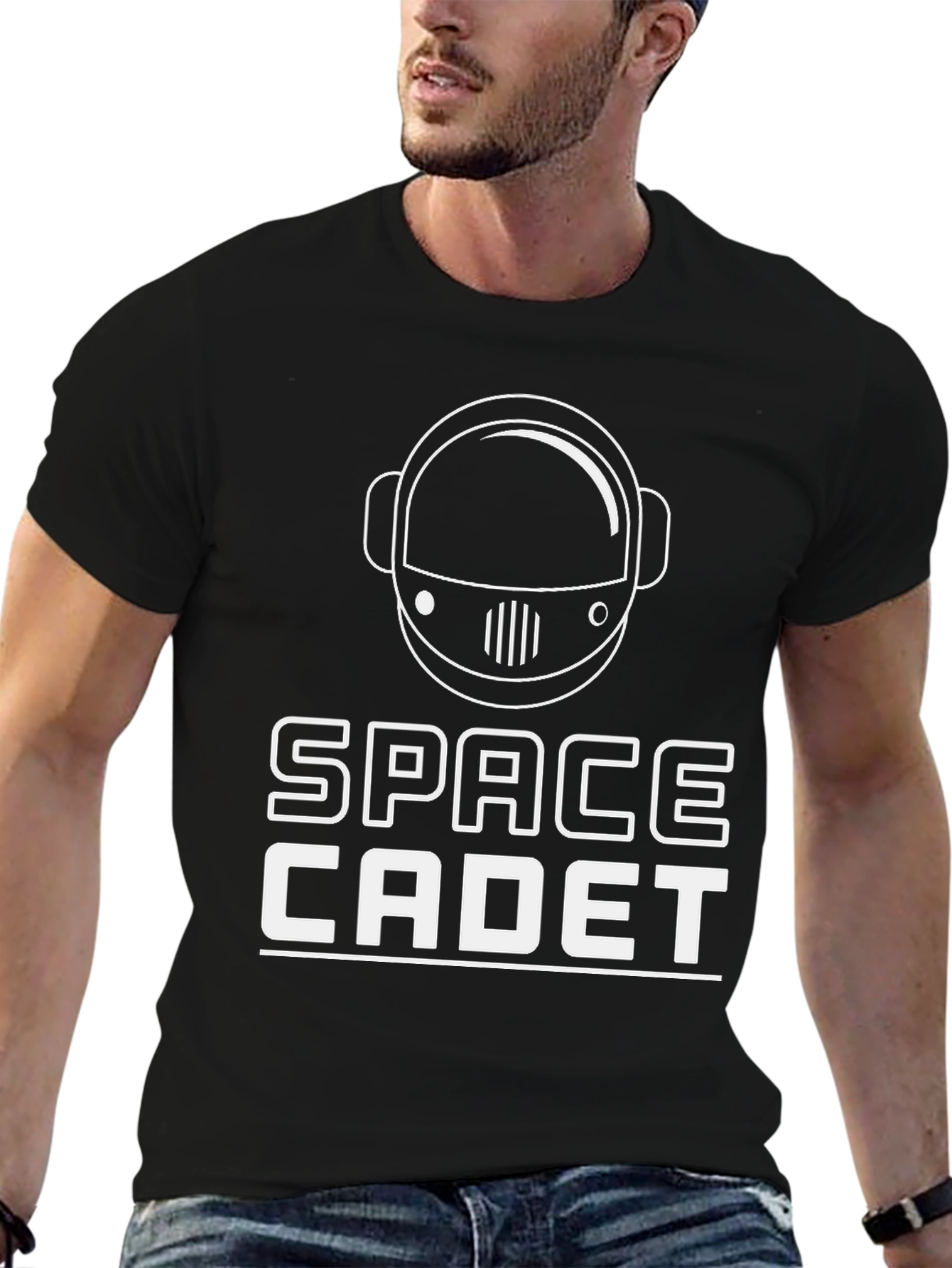 Space Cadet Graphic T-Shirt - Retro Design