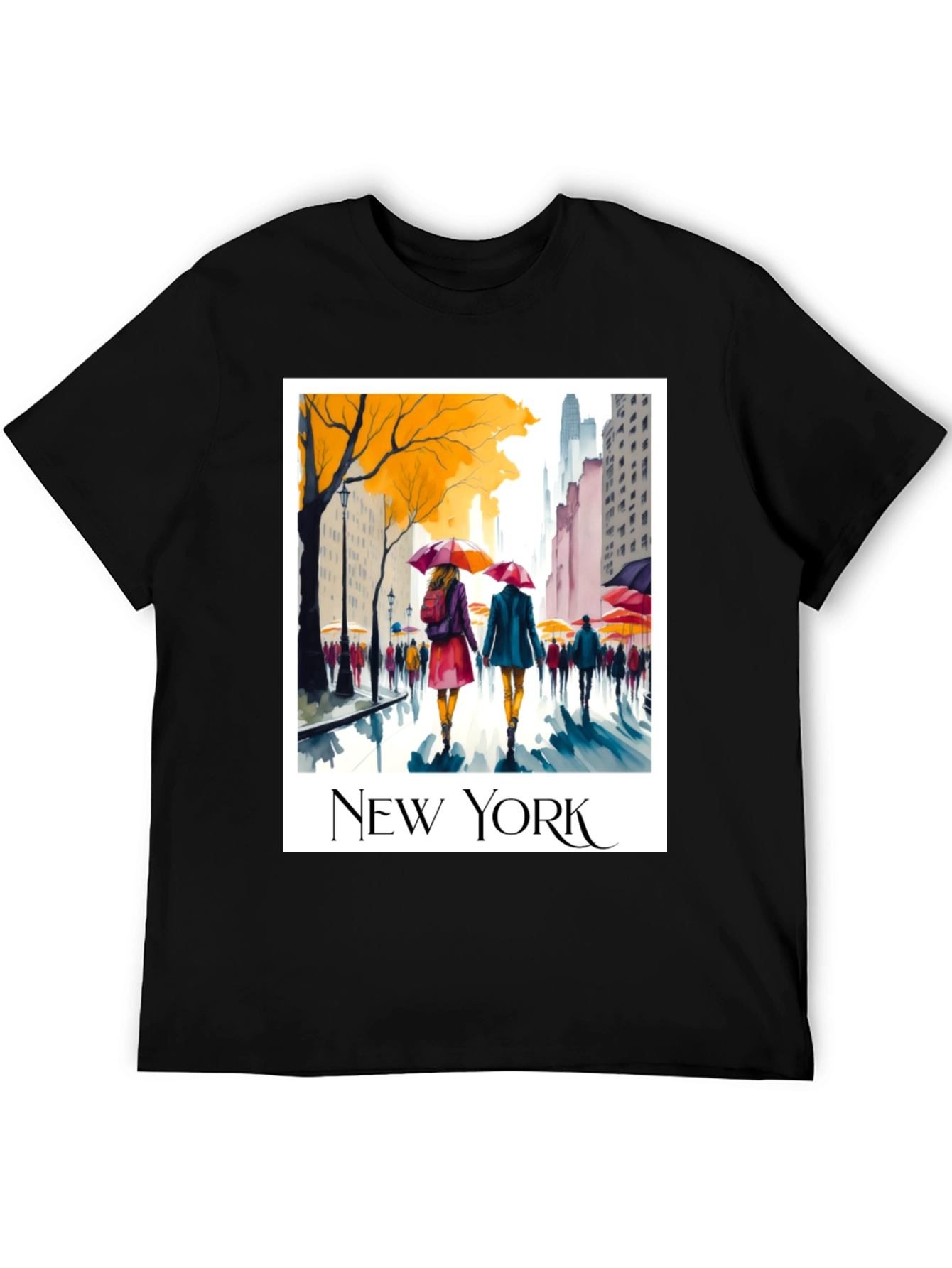 New York City Rainy Day T-Shirt