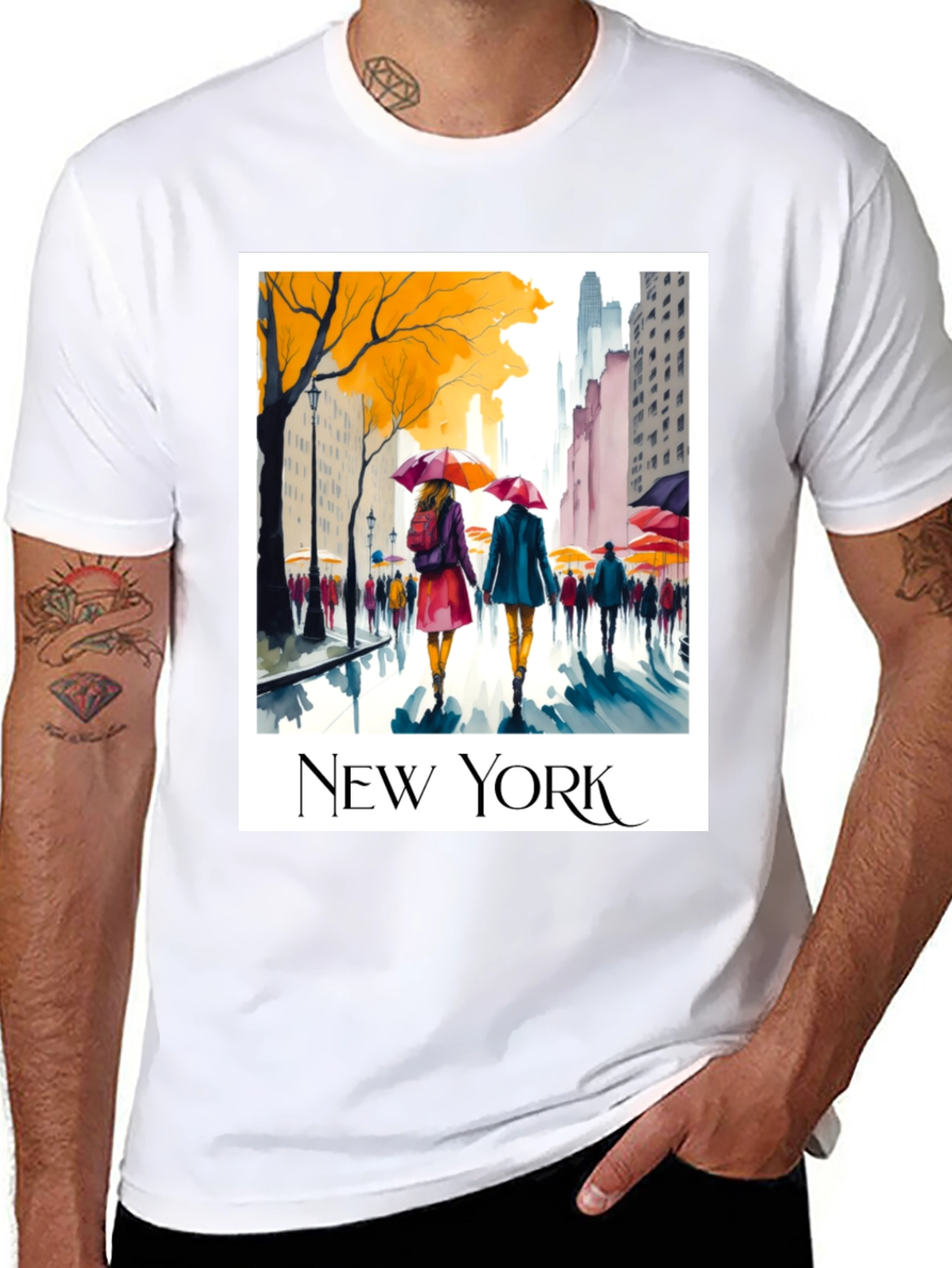 New York City Rainy Day T-Shirt