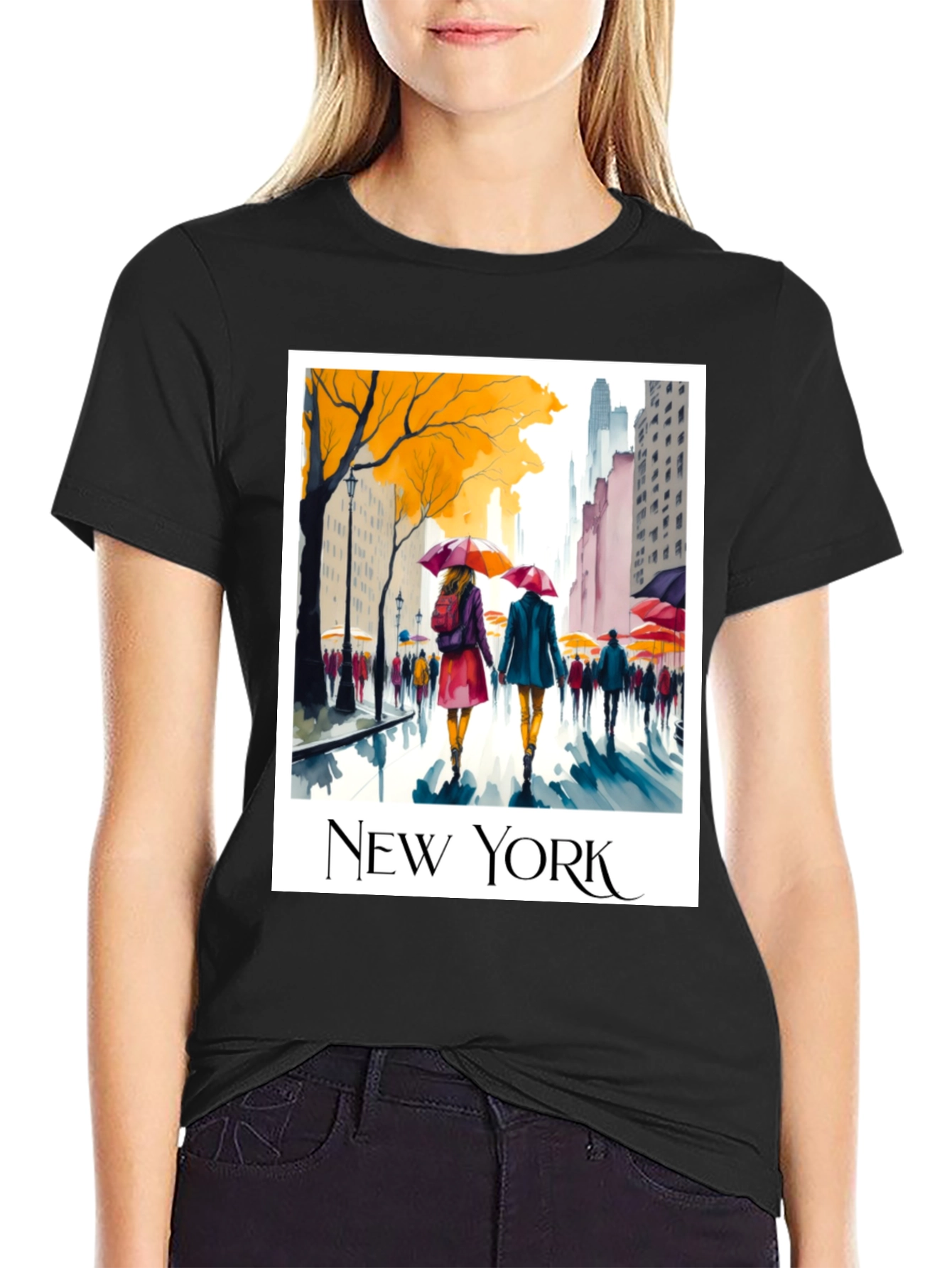 New York City Rainy Day T-Shirt