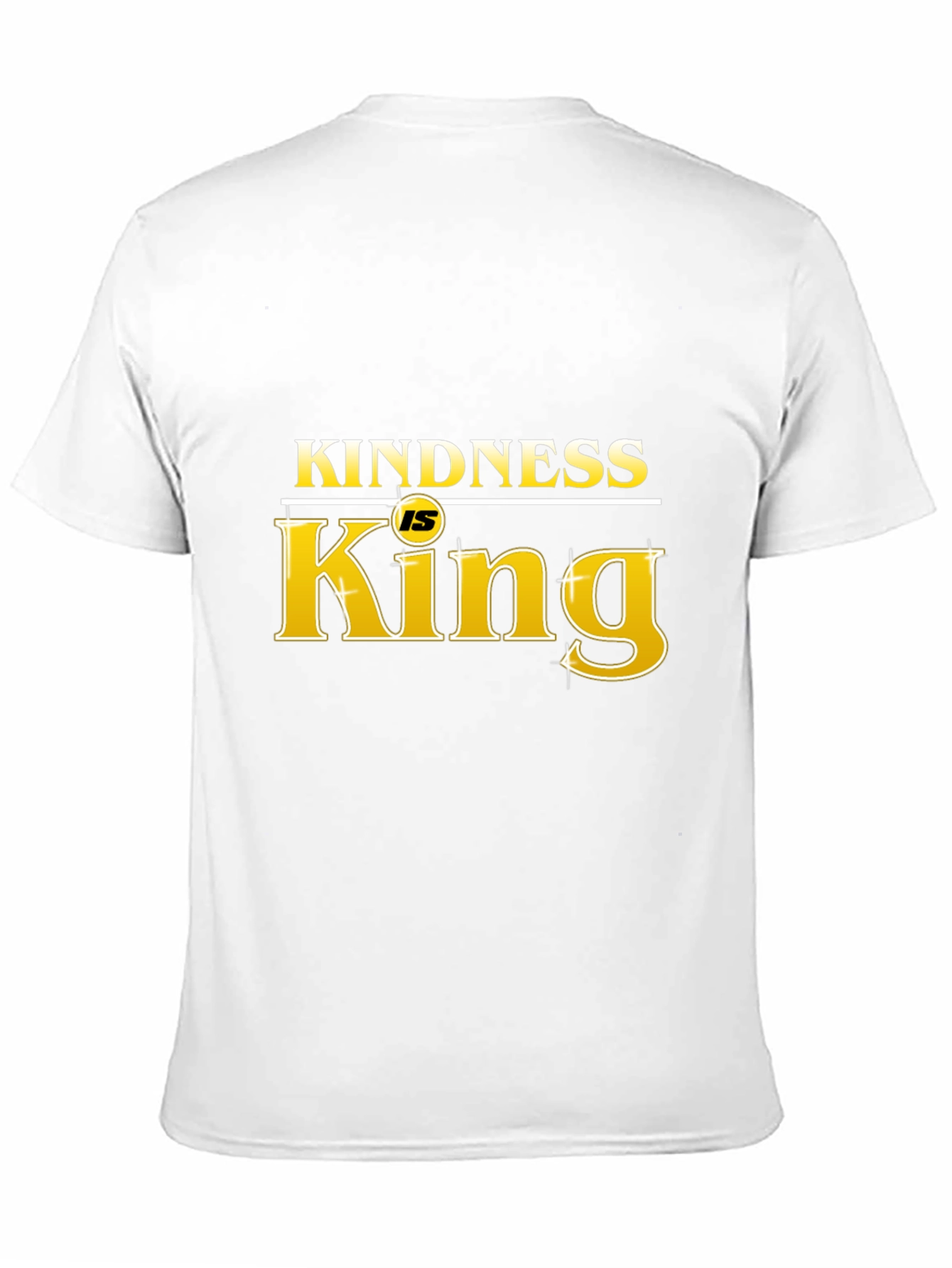 Kindness Is King Black T-Shirt