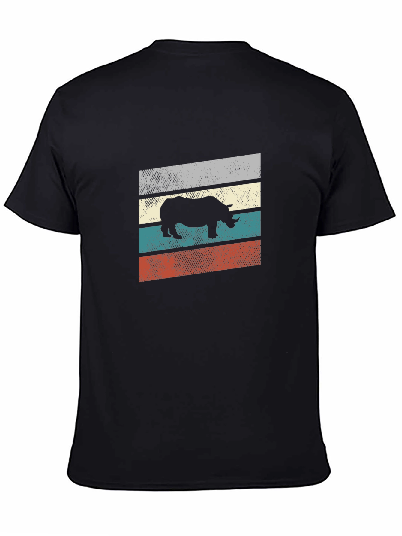 Retro Rhino Striped Tee