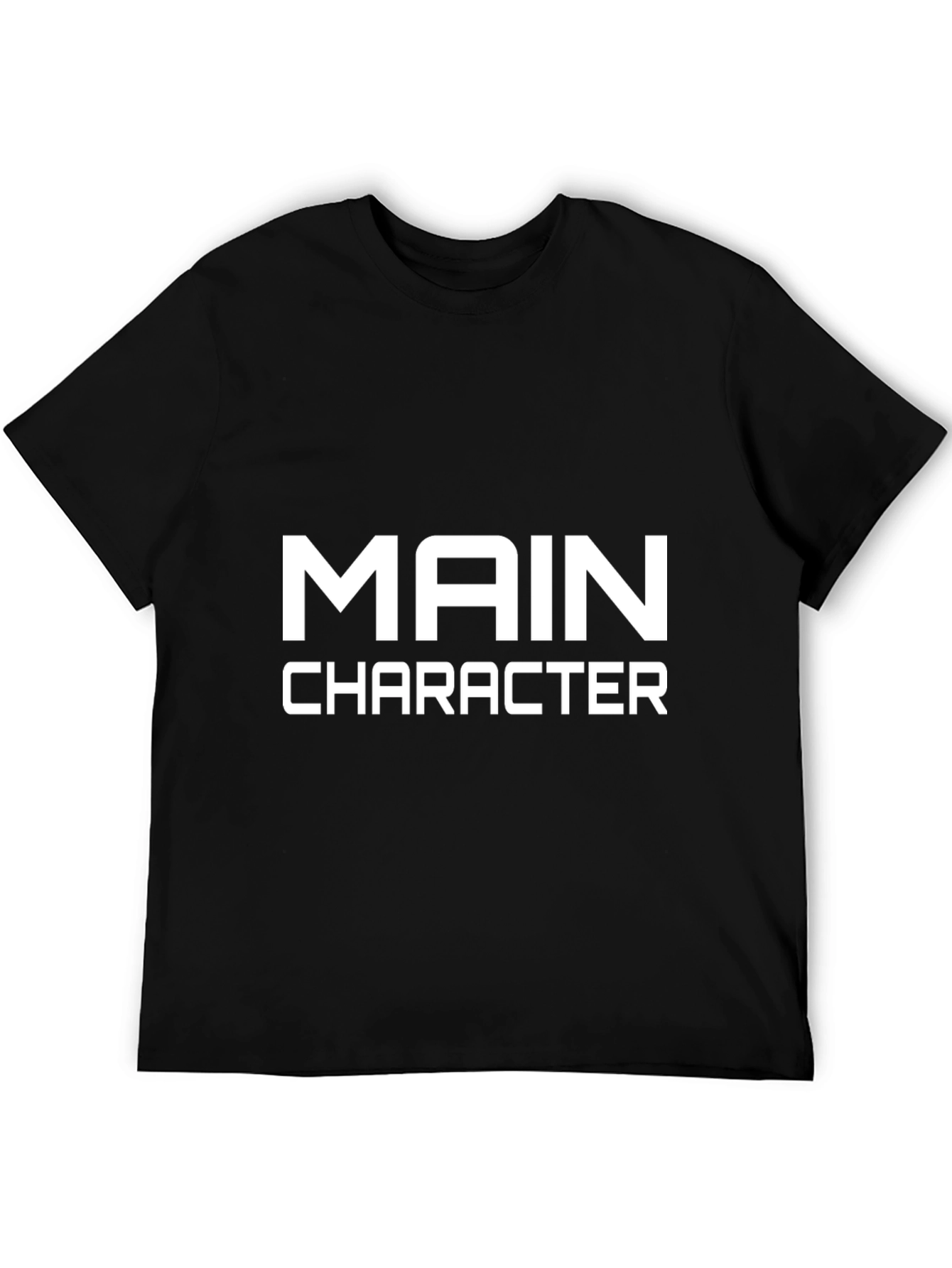 Main Character Graphic Tee - Bold Statement Shirt