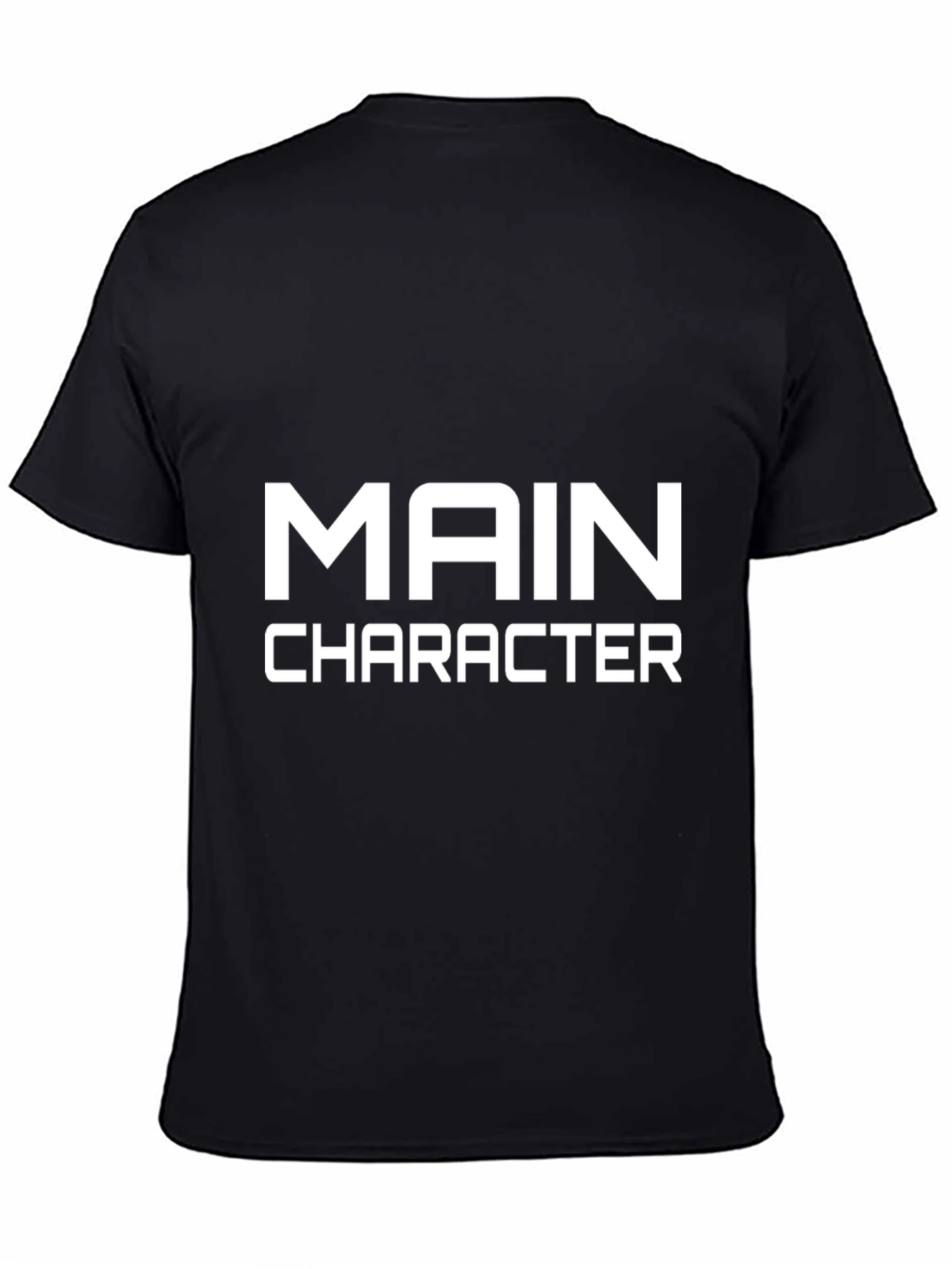 Main Character Graphic Tee - Bold Statement Shirt