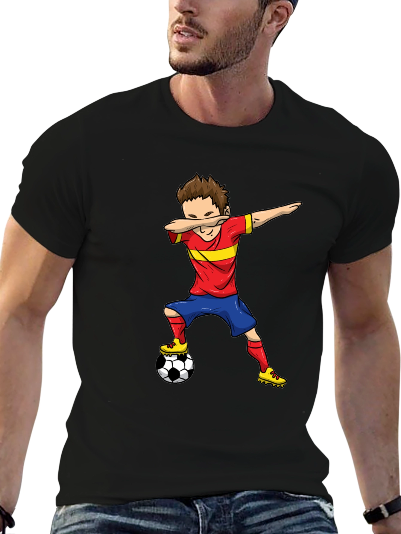 Dabbing Soccer Kid T-Shirt