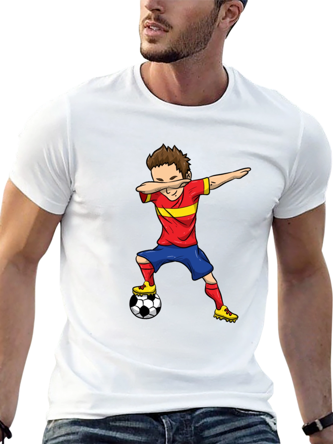 Dabbing Soccer Kid T-Shirt