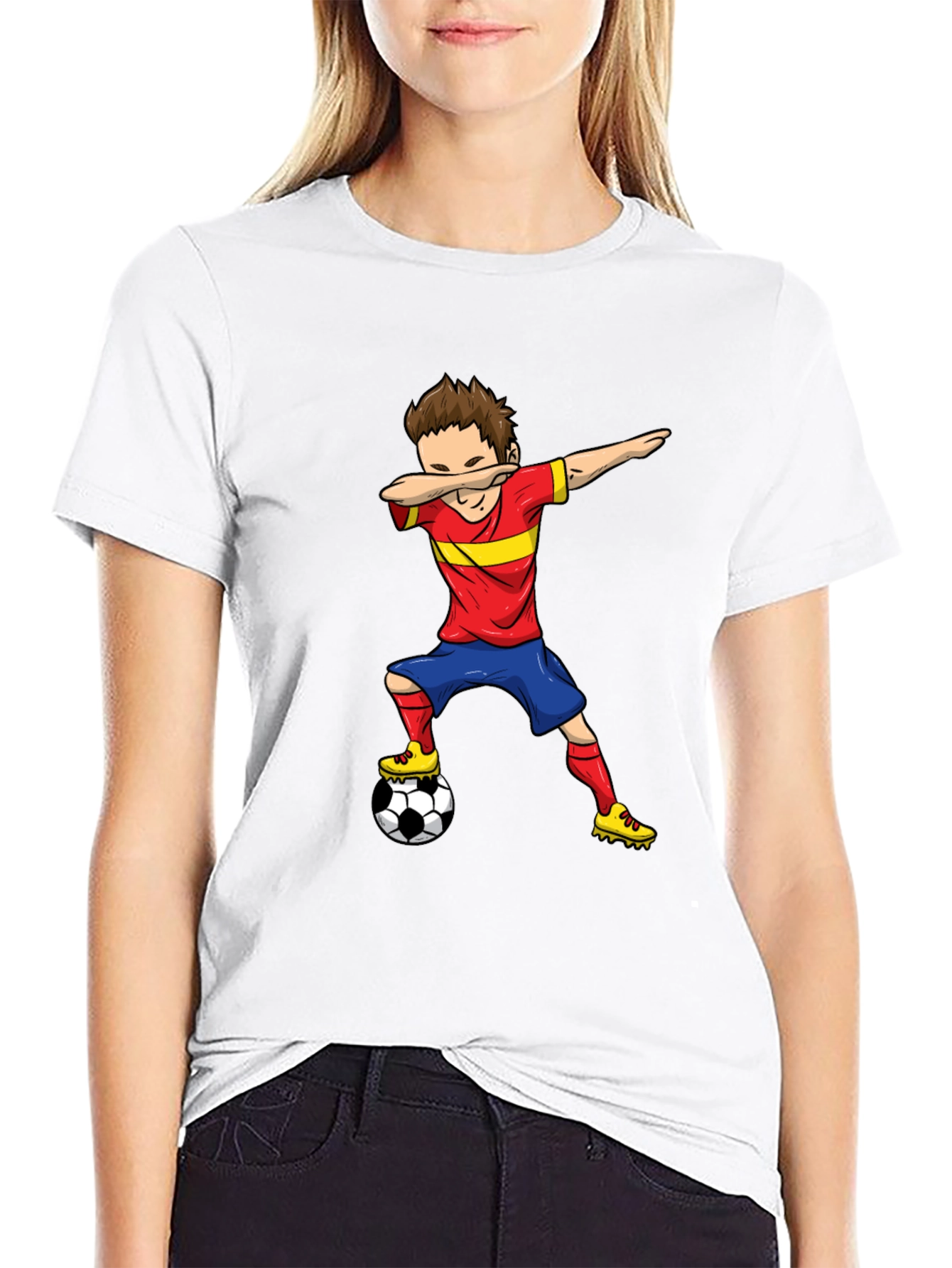 Dabbing Soccer Kid T-Shirt