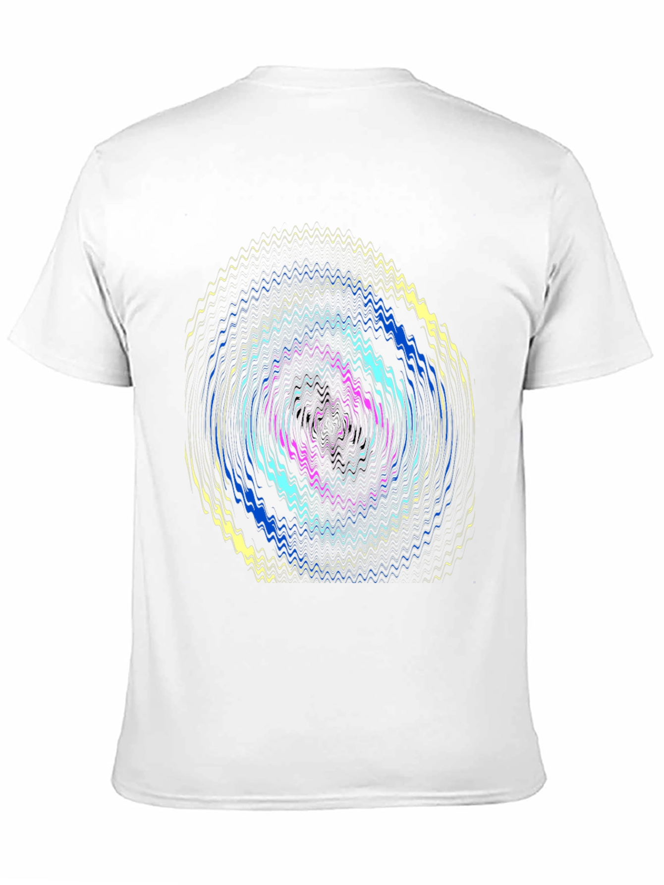 Vivid Wave T-Shirt - Modern Graphic Tee