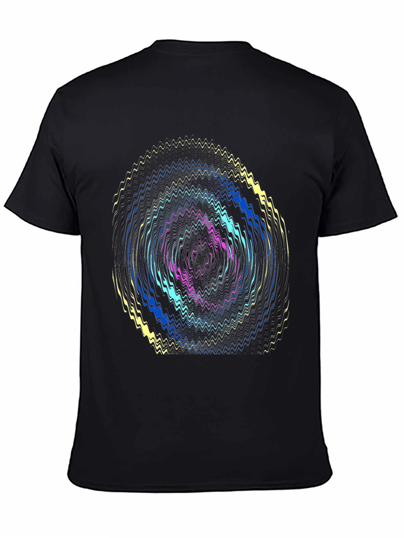 Vivid Wave T-Shirt - Modern Graphic Tee