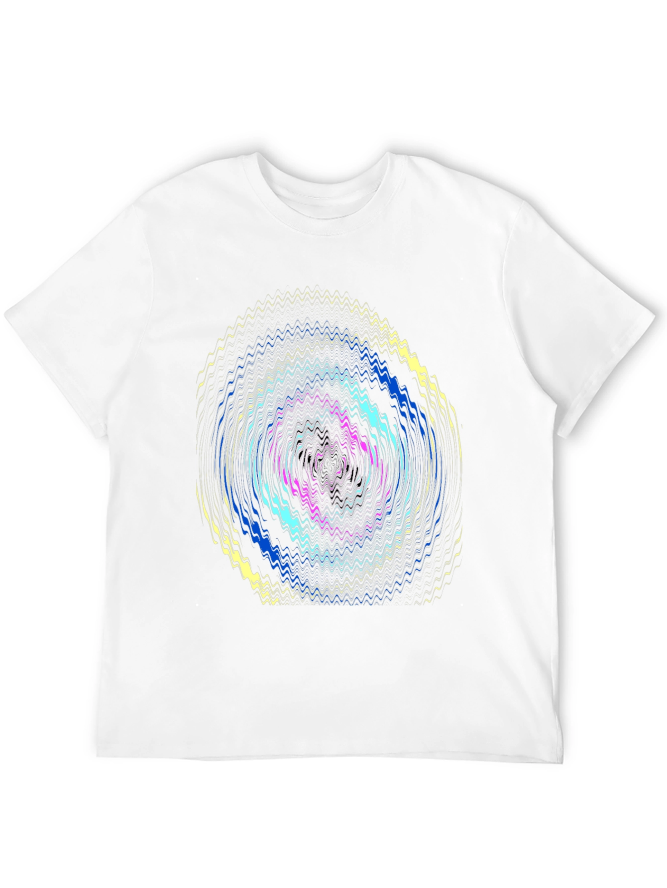 Vivid Wave T-Shirt - Modern Graphic Tee
