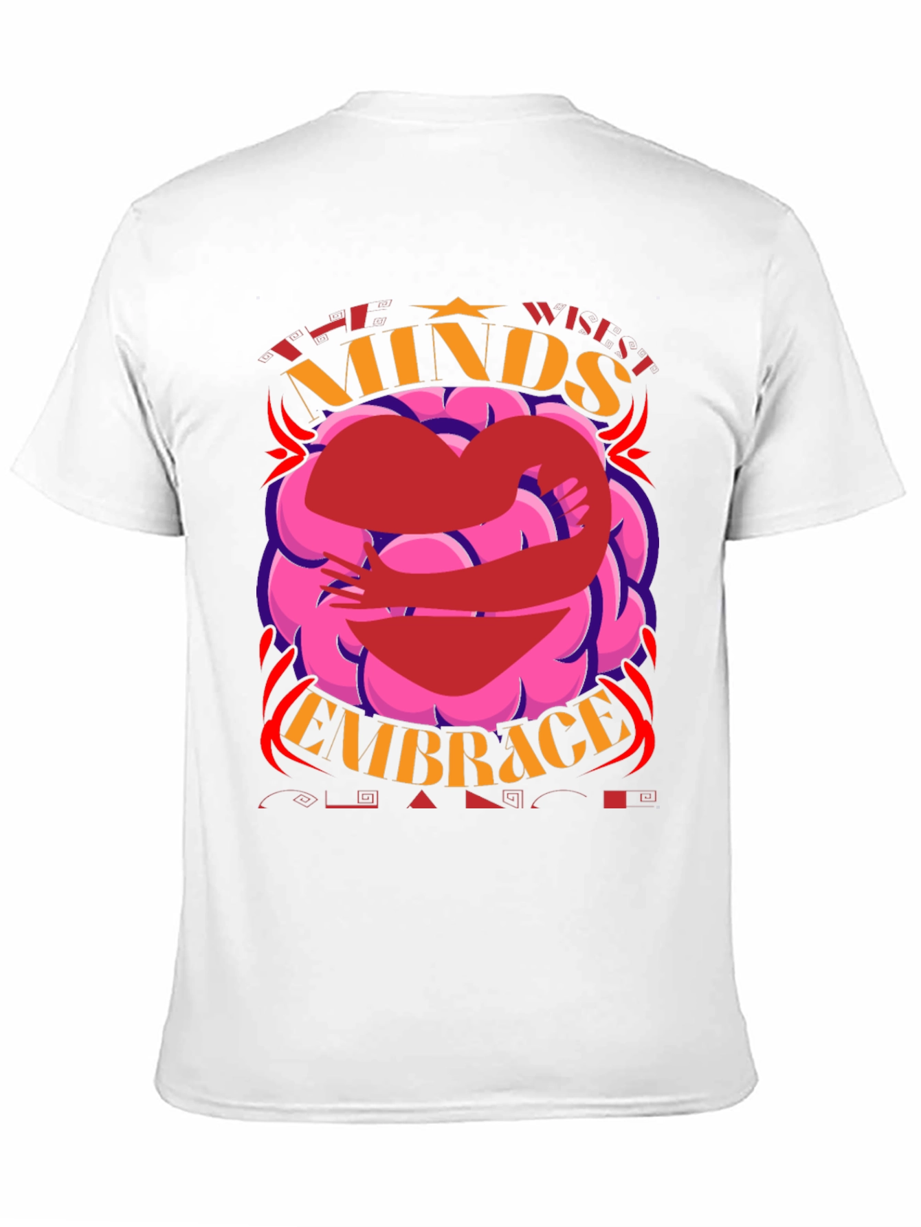 Minds Embrace Graphic Tee - Unisex Black T-Shirt