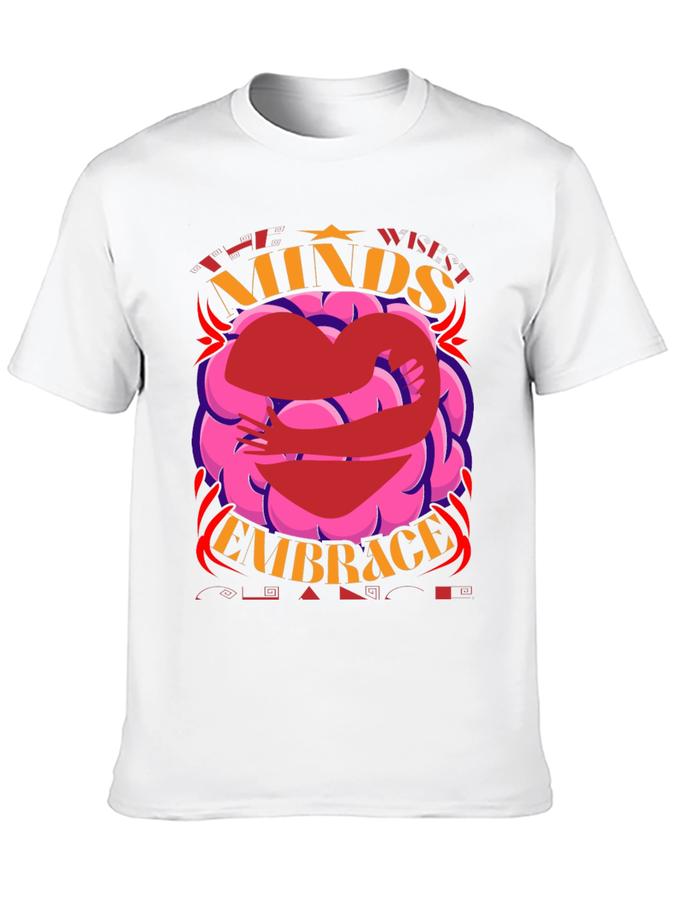 Minds Embrace Graphic Tee - Unisex Black T-Shirt