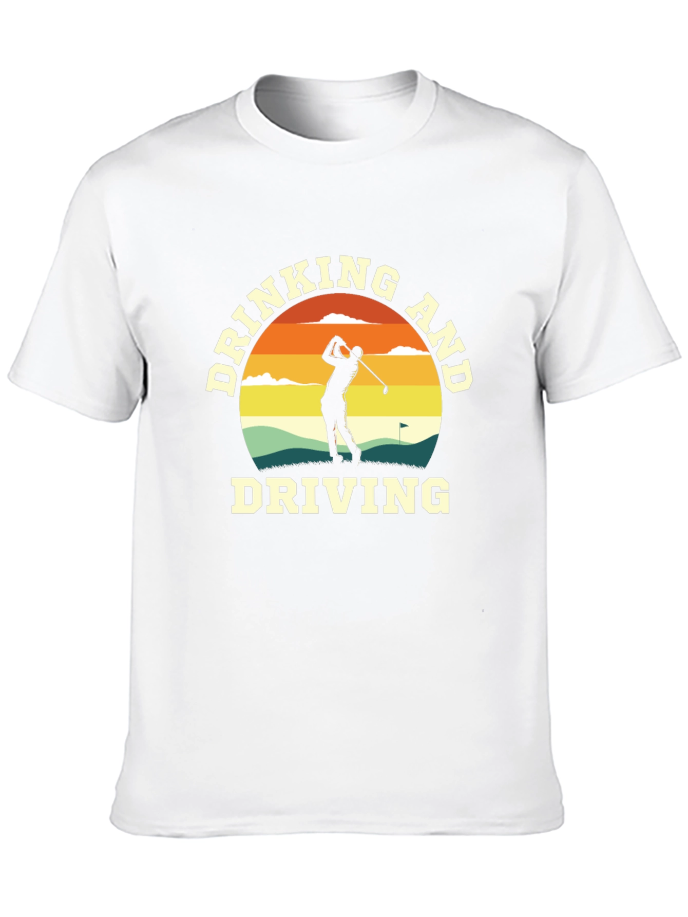 Drinking and Driving Golf T-Shirt