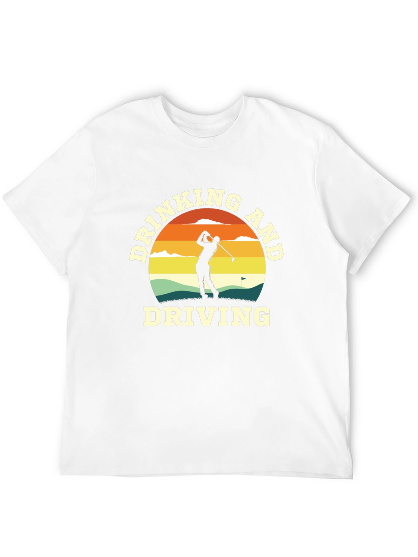 Drinking and Driving Golf T-Shirt