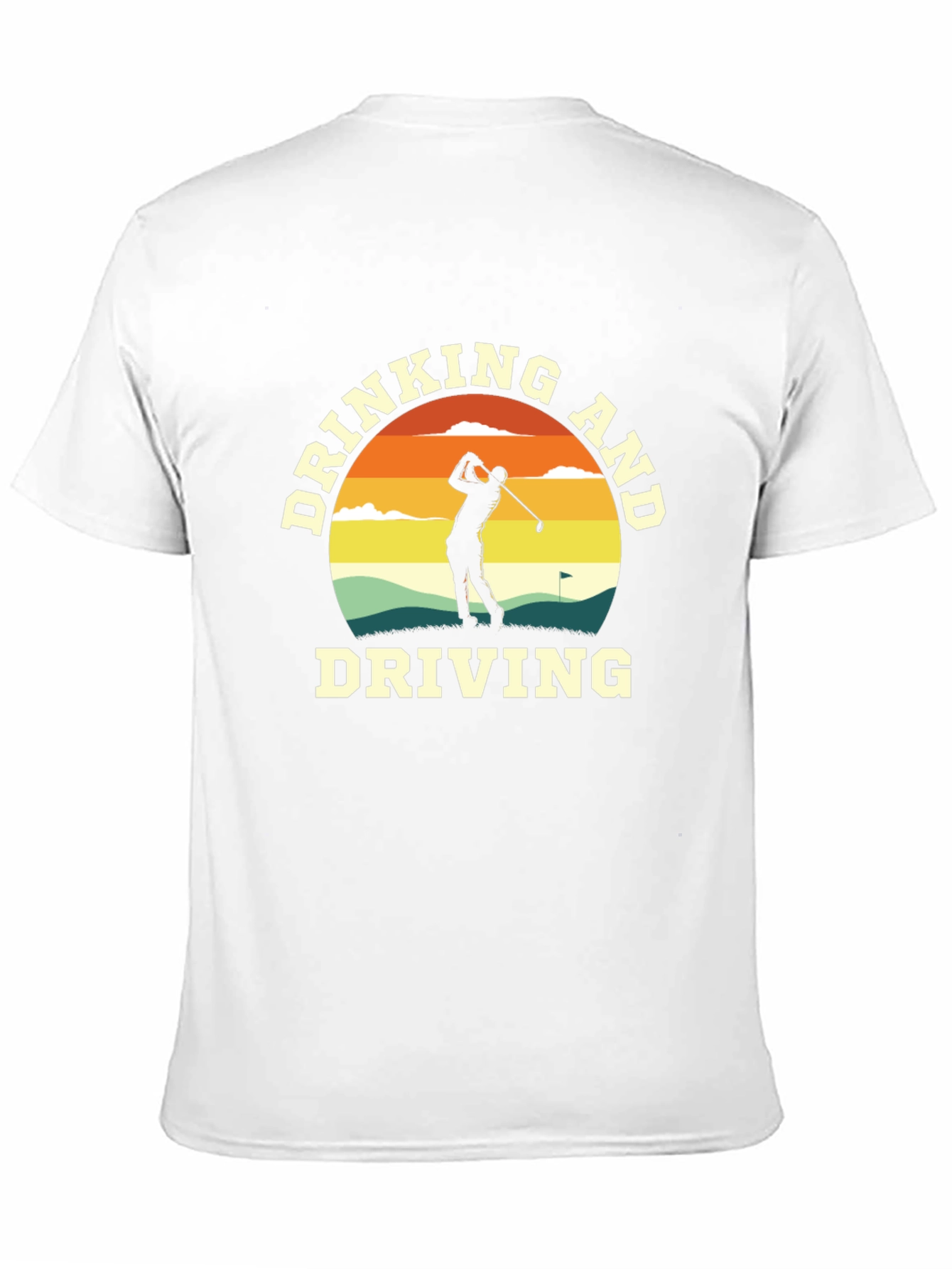Drinking and Driving Golf T-Shirt