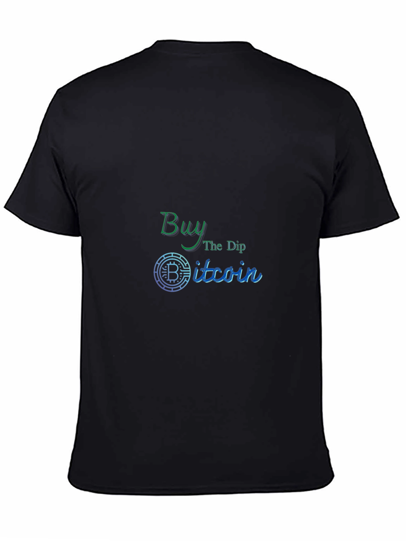 Buy The Dip Bitcoin Black T-Shirt
