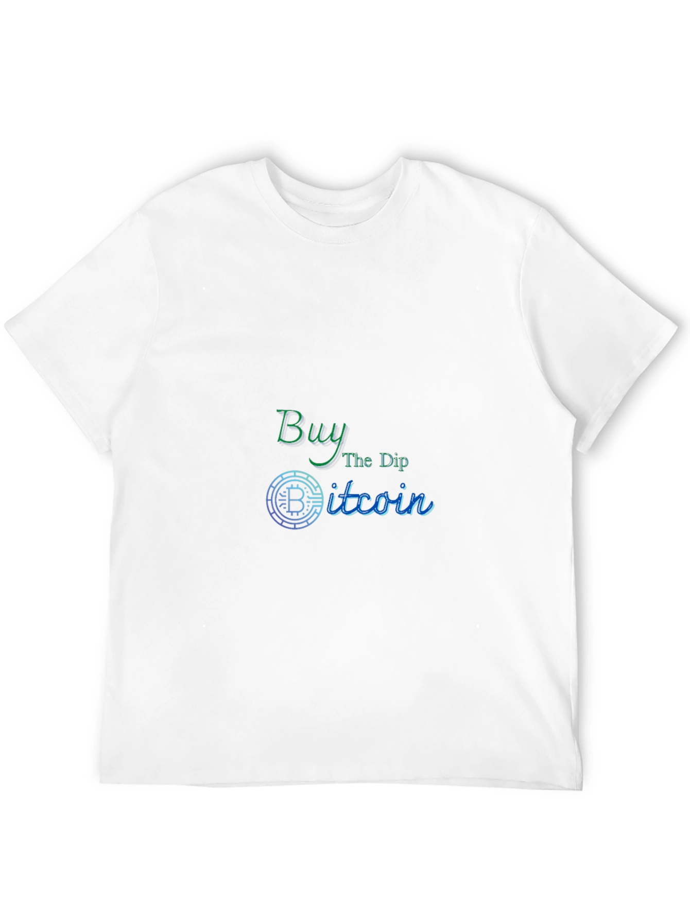 Buy The Dip Bitcoin Black T-Shirt