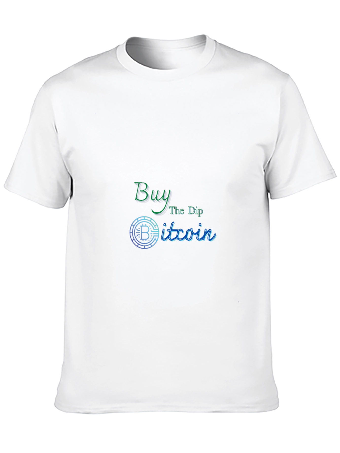 Buy The Dip Bitcoin Black T-Shirt