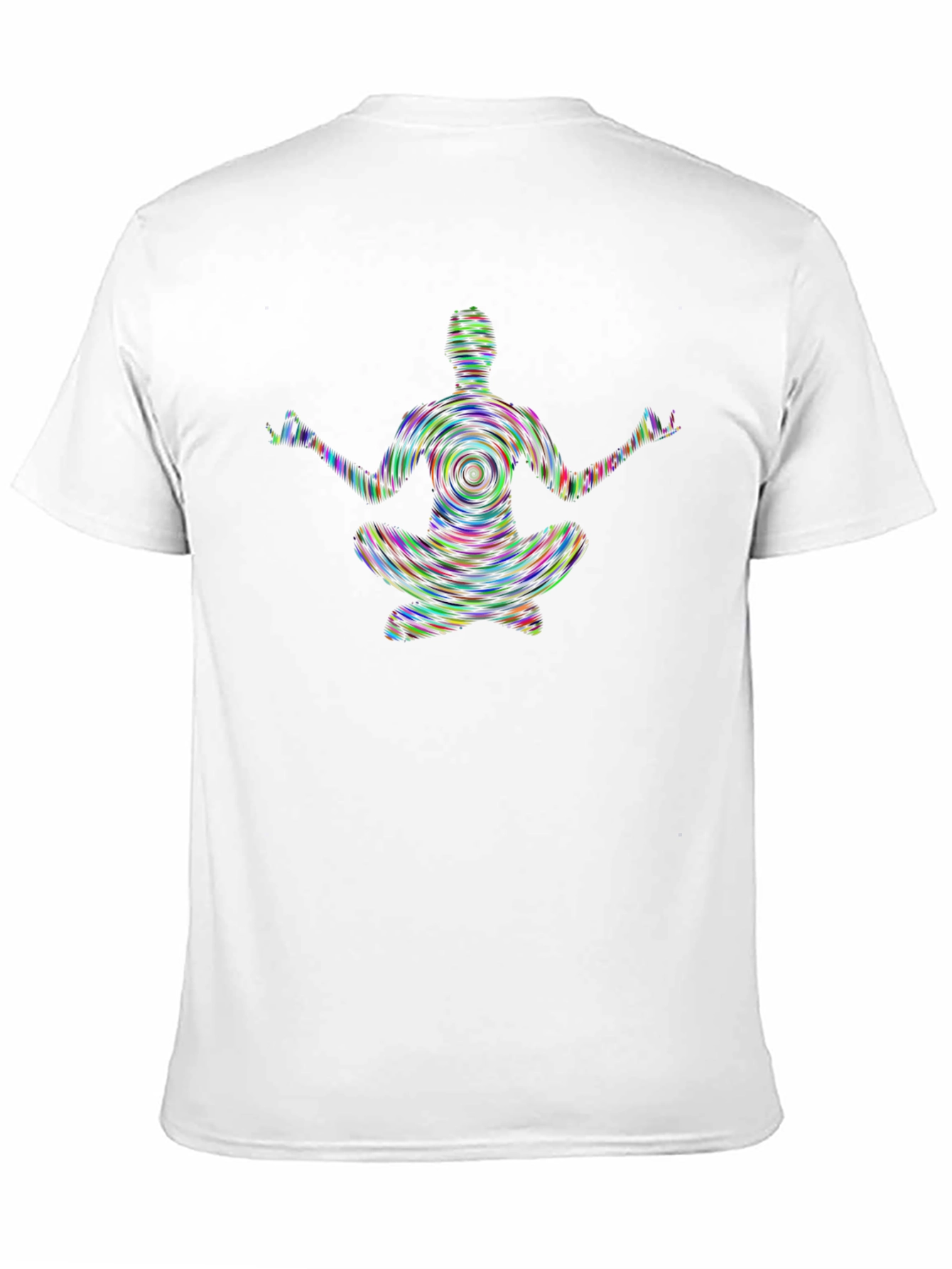 Zen Meditation T-Shirt - Psychedelic Yoga Design